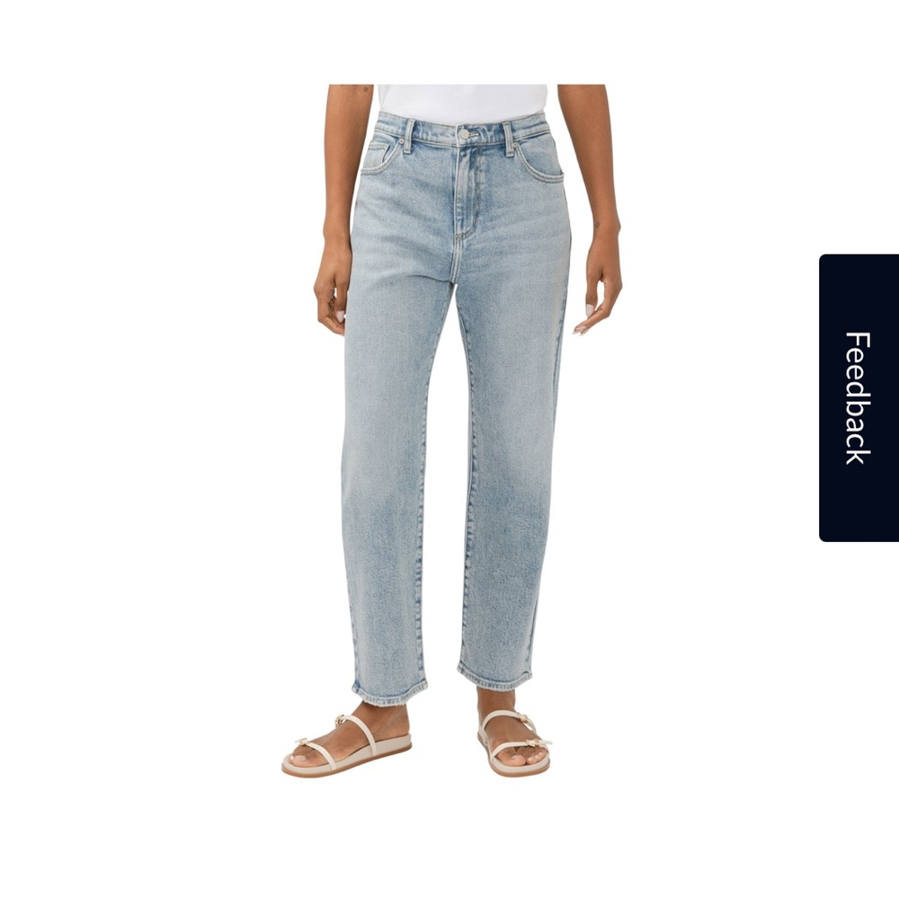 Light Wash High-Rise 90s Boyfriend (Silver) Women's Jeans